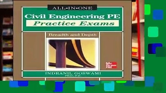 Review Civil Engineering Pe Practice Exams: Breadth And Depth (All in One) - Indranil Goswami