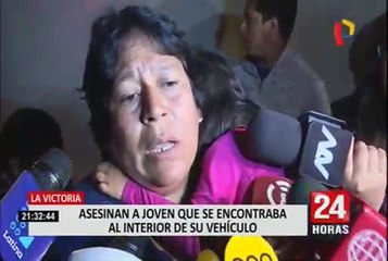 Hombre baleado en La Victoria tendría antecedente por robo agravado