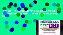 Full version  Contemporary s Complete Pre-GED: A Comprehensive Review of the Skills Necessary for
