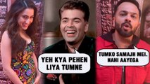 Karan Johar Makes Fun Of Sara Ali Khan And Rohit Shetty | Ranveer Singh | Simmba Promotions