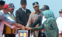 Presiden Joko Widodo Resmikan 7 Ruas Tol Trans Jawa