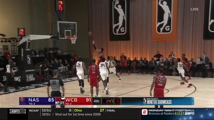 Walter Lemon Jr. (20 points) Highlights vs. Northern Arizona Suns