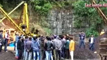 மேகாலயாவில் 12 நாட்களுக்கு முன் சுரங்கத்தில் சிக்கிய 14 ஊழியர்களை மீட்கும் போராட்டம்-வீடியோ