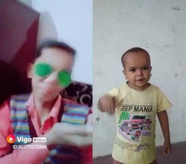 #duet challenge @fun with little boy Sagar in. Old song hindi haa