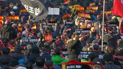 '카풀 반대' 택시업계 국회 앞 대규모 집회 / YTN