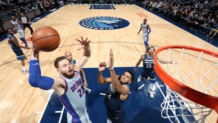 NBA : Detroit a pris son temps face aux Wolves