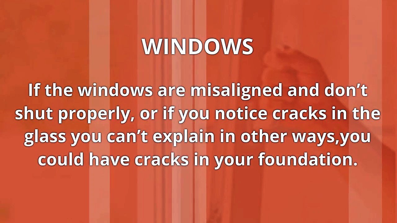 How To Spot Foundation Damage