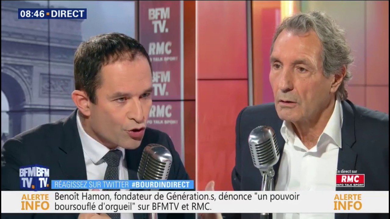 Le tacle de Hamon aux "vieux socialistes" Hollande et Mélenchon