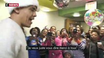 Barack Obama joue au Père Noël pour les enfants malades
