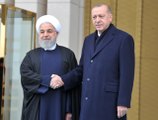 Erdoğan, Ruhani'yi Resmi Törenle Karşıladı