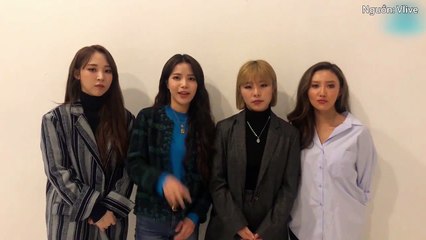 MAMAMOO gửi lời chào đến fan Việt Nam