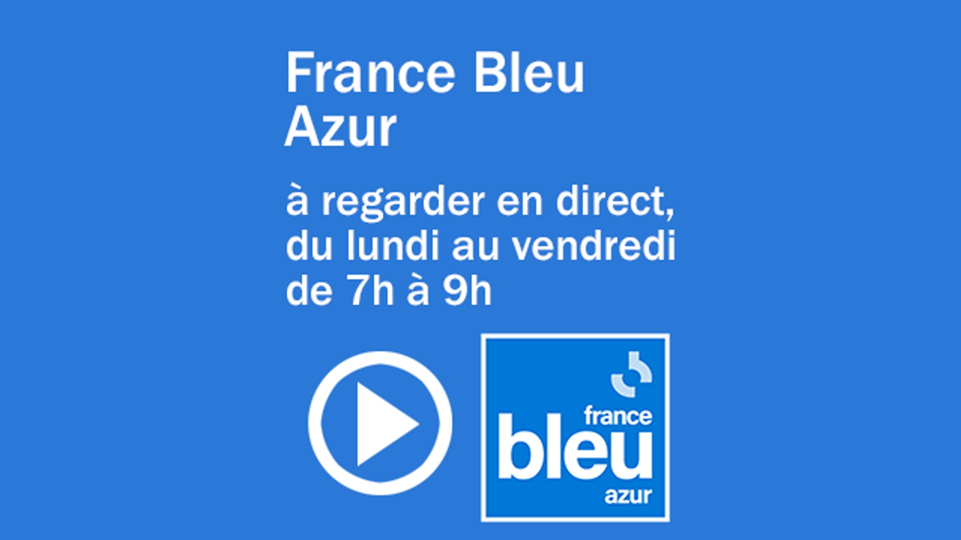 31/01/2024 - Le 6/9 de France Bleu Azur en vidéo - Vidéo Dailymotion