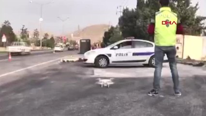 Mardin'de Trafik Milli Drone ile Denetlendi