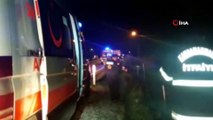- Otomobil dereye uçtu- Araçta sıkışarak yaralanan 3 kişi itfaiye ekiplerince kurtarıldı