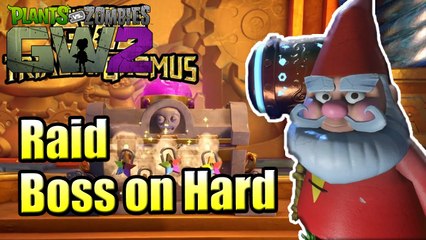 RAID BOSS HARD MODE Mystery Portal — Plants vs Zombies Garden Warfare 2 PS4 Gameplay Walkthrough part 65