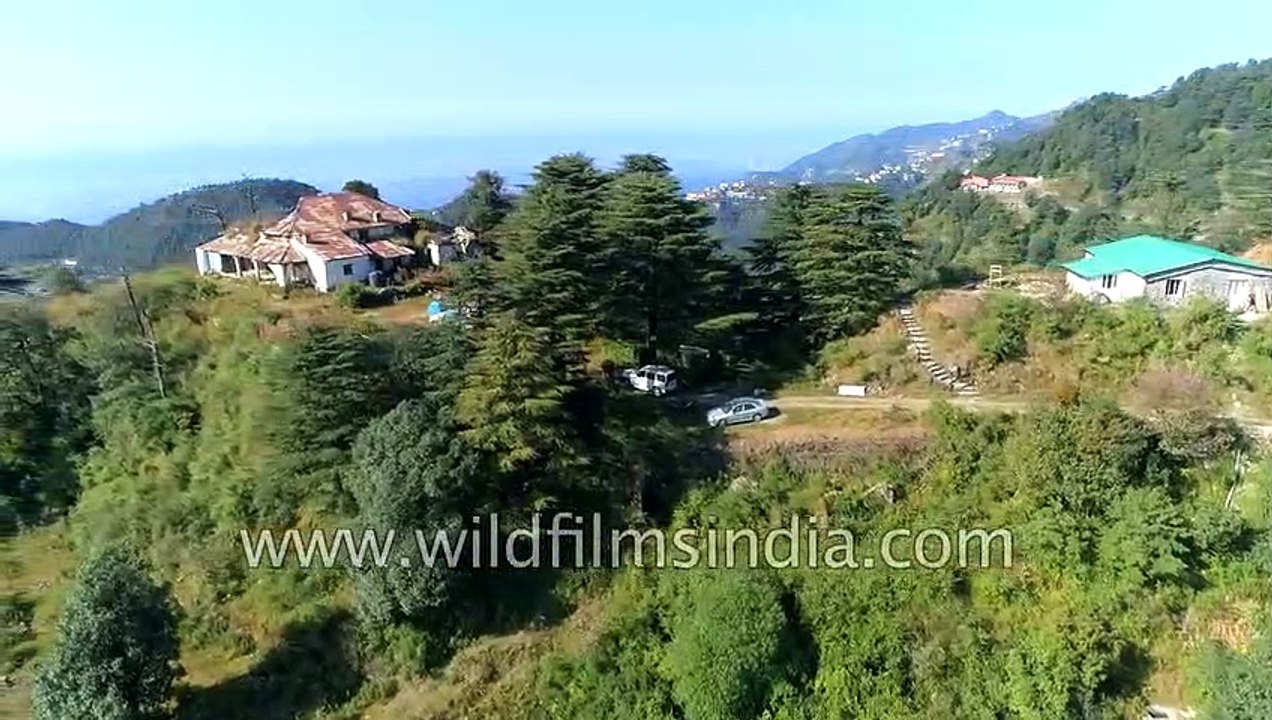 Jabbarkhet, east of Mussoorie, Top Tibba, Kimui chhan fields- Himalayan aerial journey