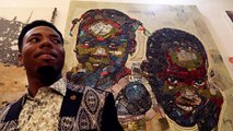 Un artiste ivoirien insuffle une nouvelle vie aux déchets électroniques