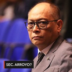 Arroyo as next finance or budget chief? Diokno says 'all speculation'