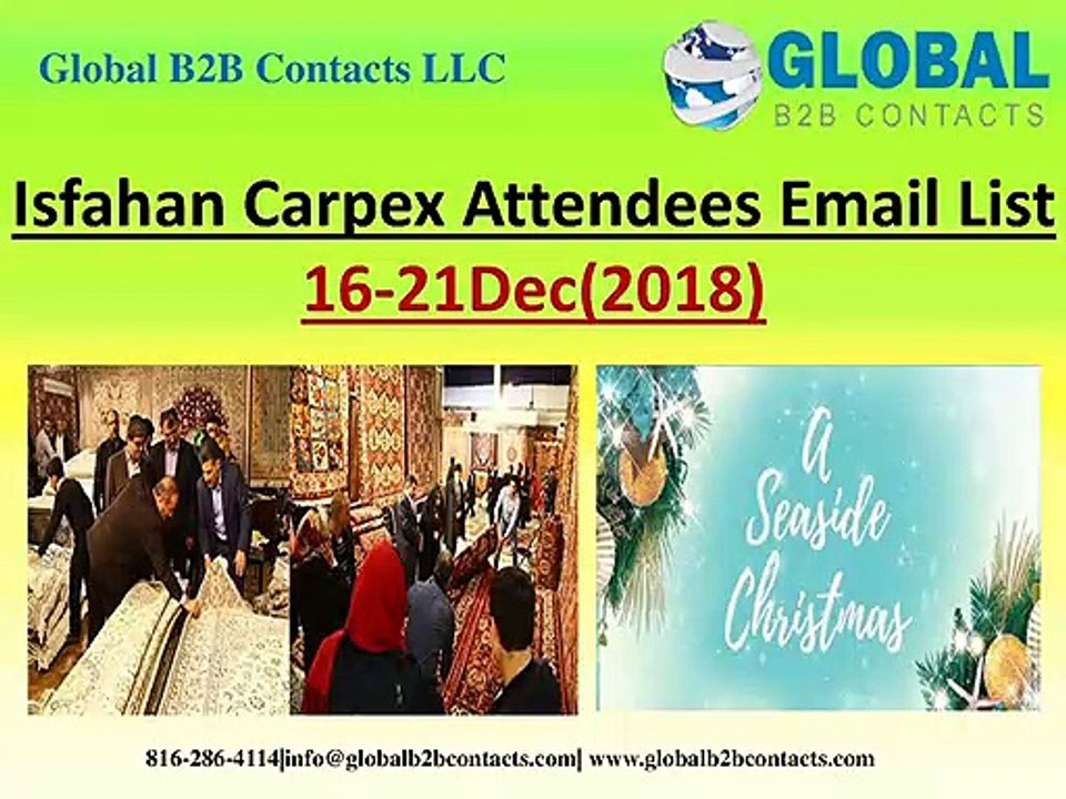 Isfahan Carpex Attendees Email List