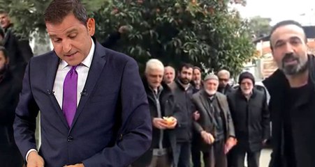İzmir'de Toplanan Vatandaşlar Fatih Portakal'ı Portakal Yiyerek Protesto Ettiler