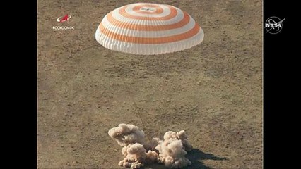 Ασφαλής επιστροφή του Σογιούζ από τον Διεθνή Διαστημικό Σταθμό