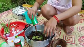 Nikka Cook Snail Recipe With Coca Cola Eating Delicious - Cooking wild