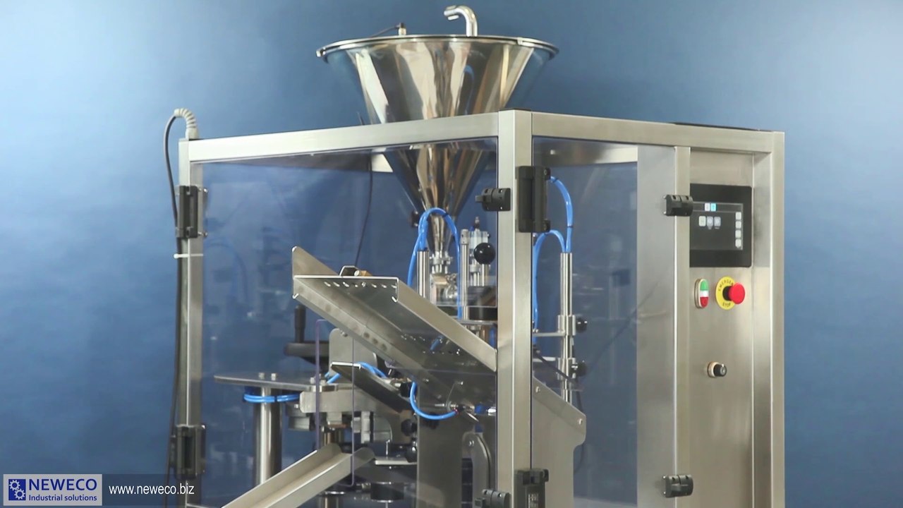 Automatische Alu- Tubenfüllmaschine, NEWECO NTA-400