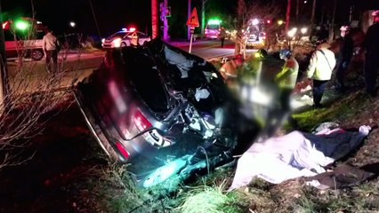 아들 신병 수료식 면회 뒤 귀가길에 교통사고...4명 사망·1명 중태 / YTN