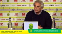 Paris SG - FC Nantes : la conf' de Vahid Halilhodzic