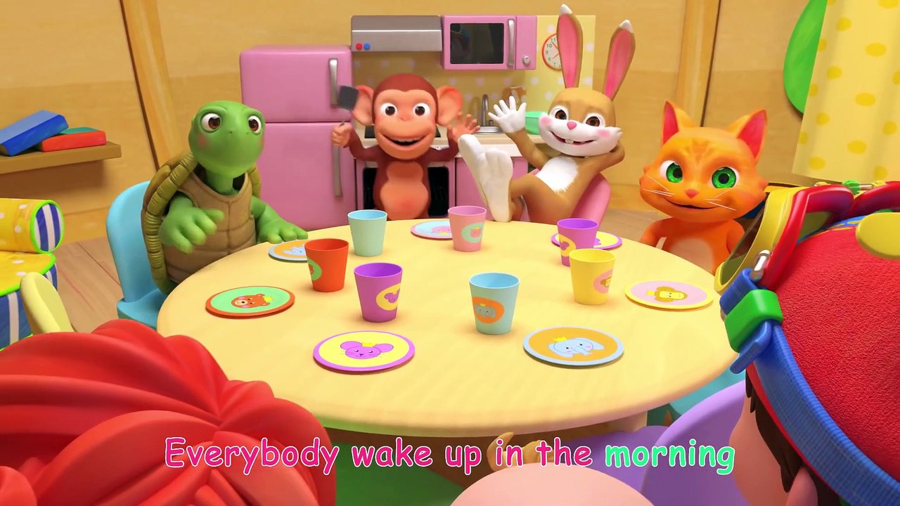 Breakfast Song - Nursery Rhymes - kid color 3D