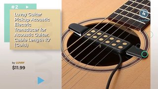 Acoustic Guitar Microphone, Top 10 Collection  New & Popular 2017