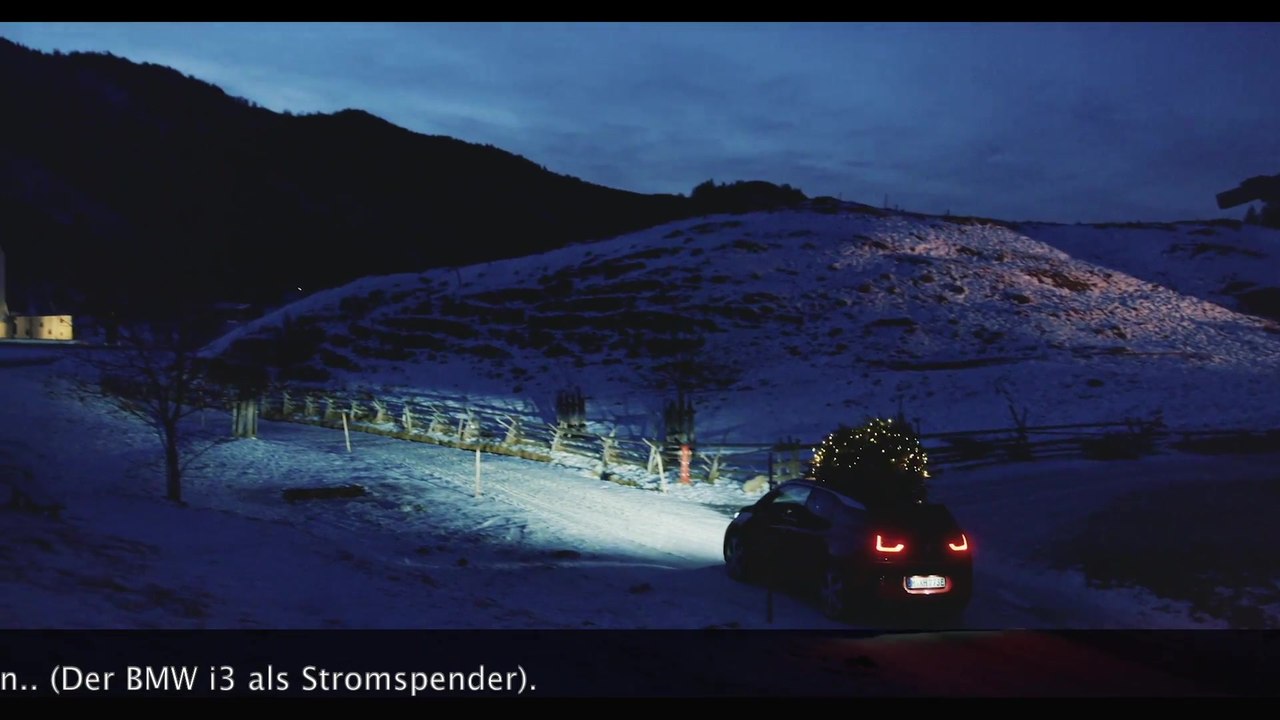 Merry Christmas powered by BMW i