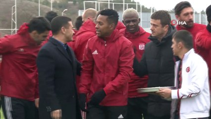 Sivasspor, Galatasaray maçı hazırlıklarını sürdürdü