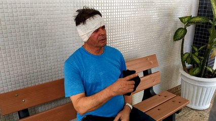 Idoso agredido por repórter fala sobre discussão anterior ao fato