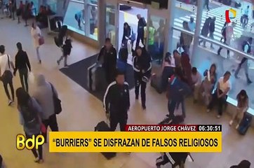 Burriers se disfrazaban de religiosos para ingresar droga a México