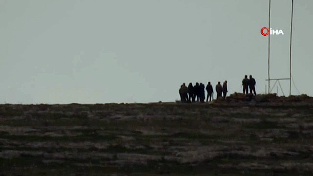 Teröristler toplantı halindeyken görüntülendi