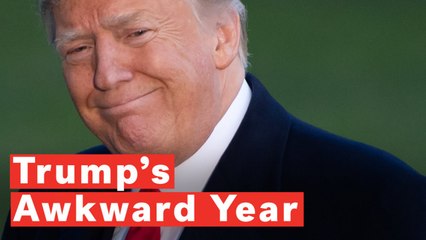 Trump's Awkward 2018 Moments