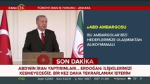 Cumhurbaşkanı Erdoğan, Şirazi'nin şiirini okudu