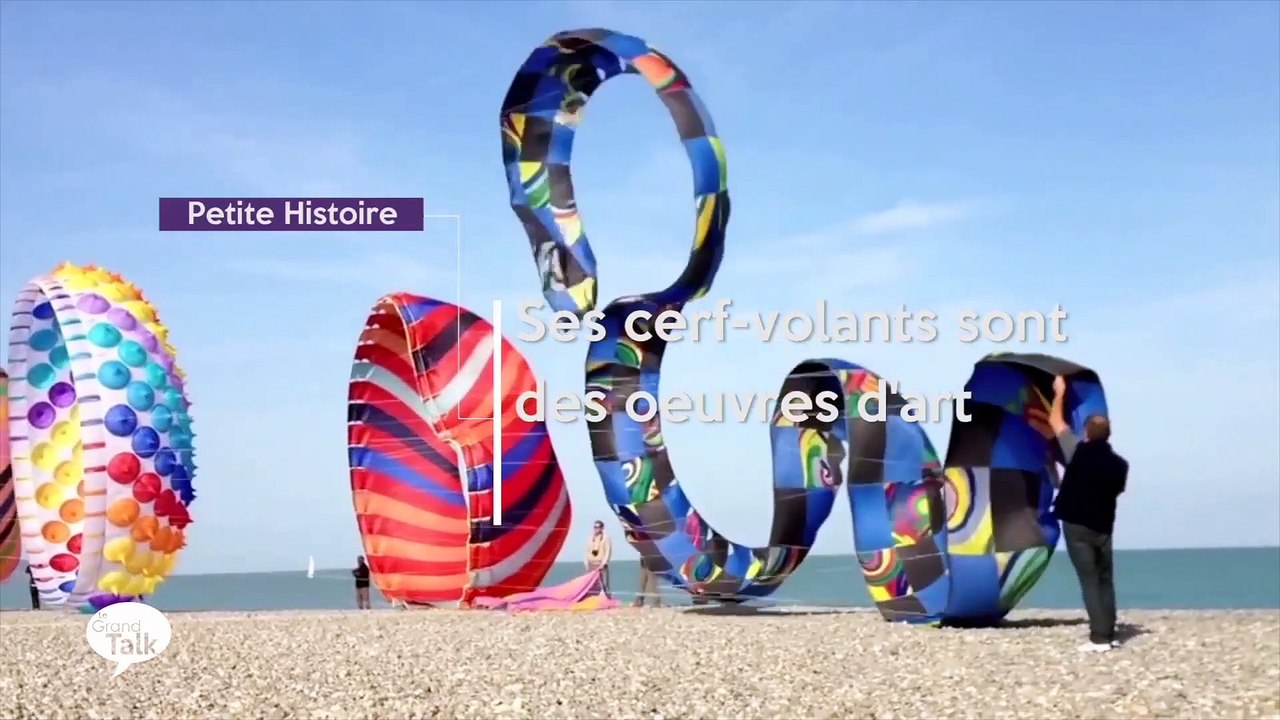 Le Grand Talk - 20/12/2019 Partie 1 - La Petite Histoire : Ses cerf-volants sont des oeuvres d'art