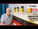 Grandfather has created an incredible replica of the Titanic - with 40,000 LEGO BRICKS | SWNS TV