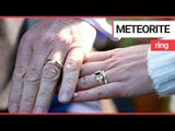 Couple create wedding rings made out of meteorite | SWNS TV