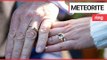 Couple create wedding rings made out of meteorite | SWNS TV