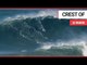 Brit surfer breaks new world record for taking on biggest wave | SWNS TV