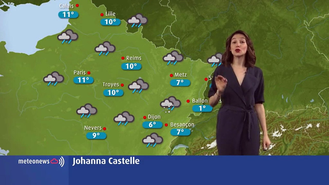 La météo du vendredi 21 décembre dans le Nord-Est