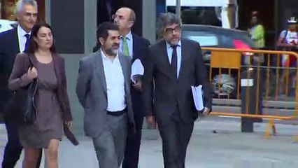 Turull, Forn, Rull y Sànchez dejan su huelga de hambre