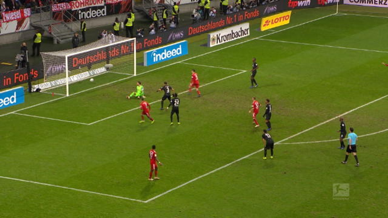 17e j. - La grosse performance du Bayern Munich sur la pelouse de l'Eintracht Francfort