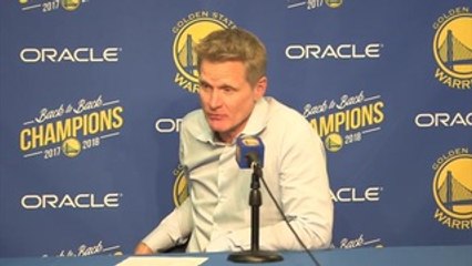 Postgame Warriors Talk: Steve Kerr - 12/22/18