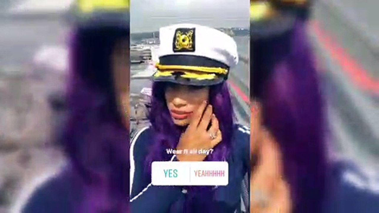 Sasha Banks Instagram Story