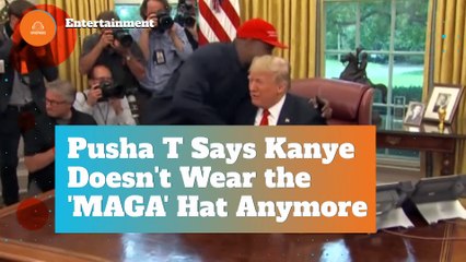 Pusha T Says Kanye Doesn't Wear the 'MAGA' Hat Anymore