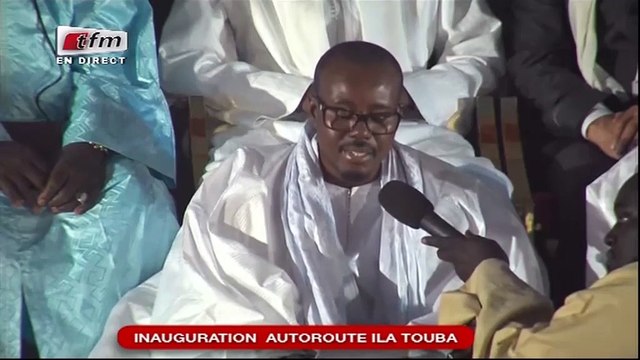 Inauguration de l' autoroute ILA TOUBA : Discours de SERIGNE BASS ABDOU KHADRE